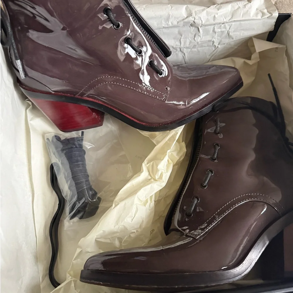 rag & bone Ryder lace up in ash grey 8.5 - Picture 5 of 10